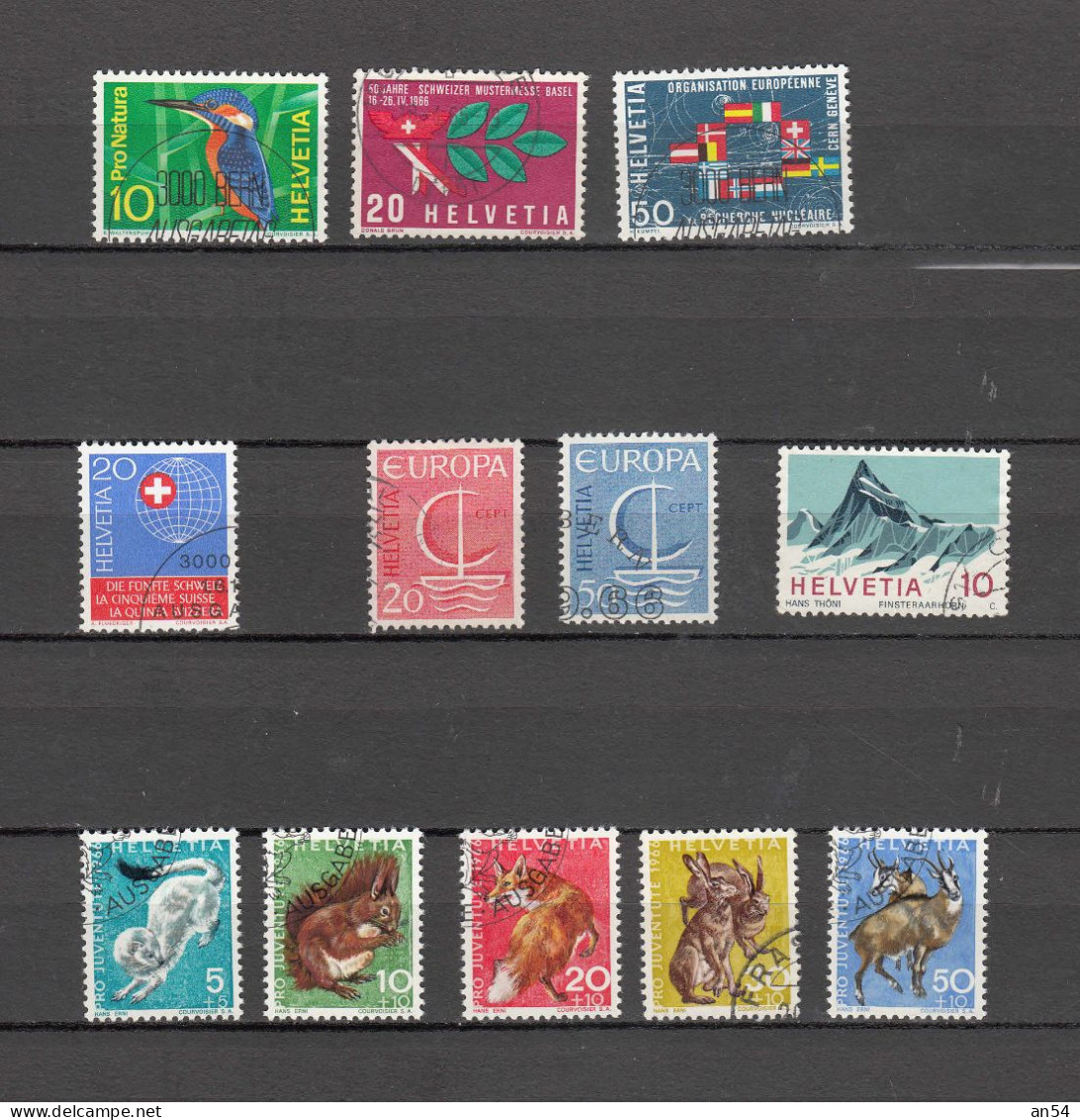 1966    LOT    OBLITERES       CATALOGUE SBK - Used Stamps