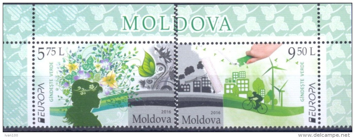 2016. Moldova, Europa 2016, Set, Mint/** - Moldawien (Moldau)