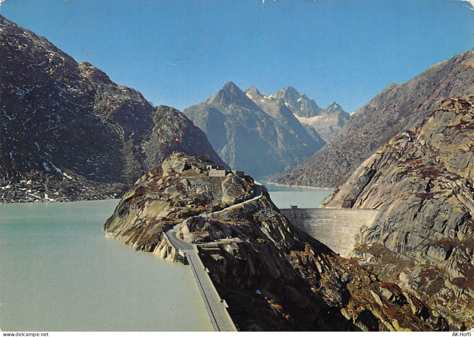 Grimsel Hospiz - Stausee Grimsel Mit Finsteraarhorn - Guttannen