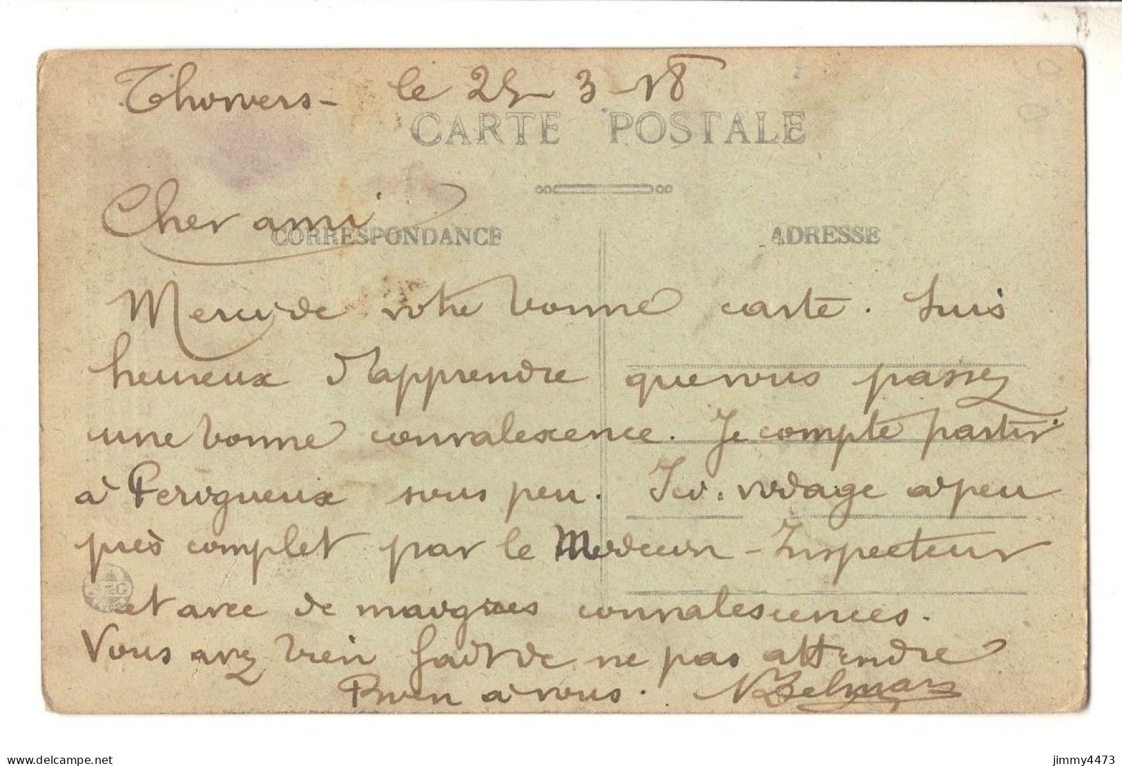 CPA - EN LIMOUSIN En 1918 + Texte En Patois - N° 12 - Edit. B Et G - Limousin