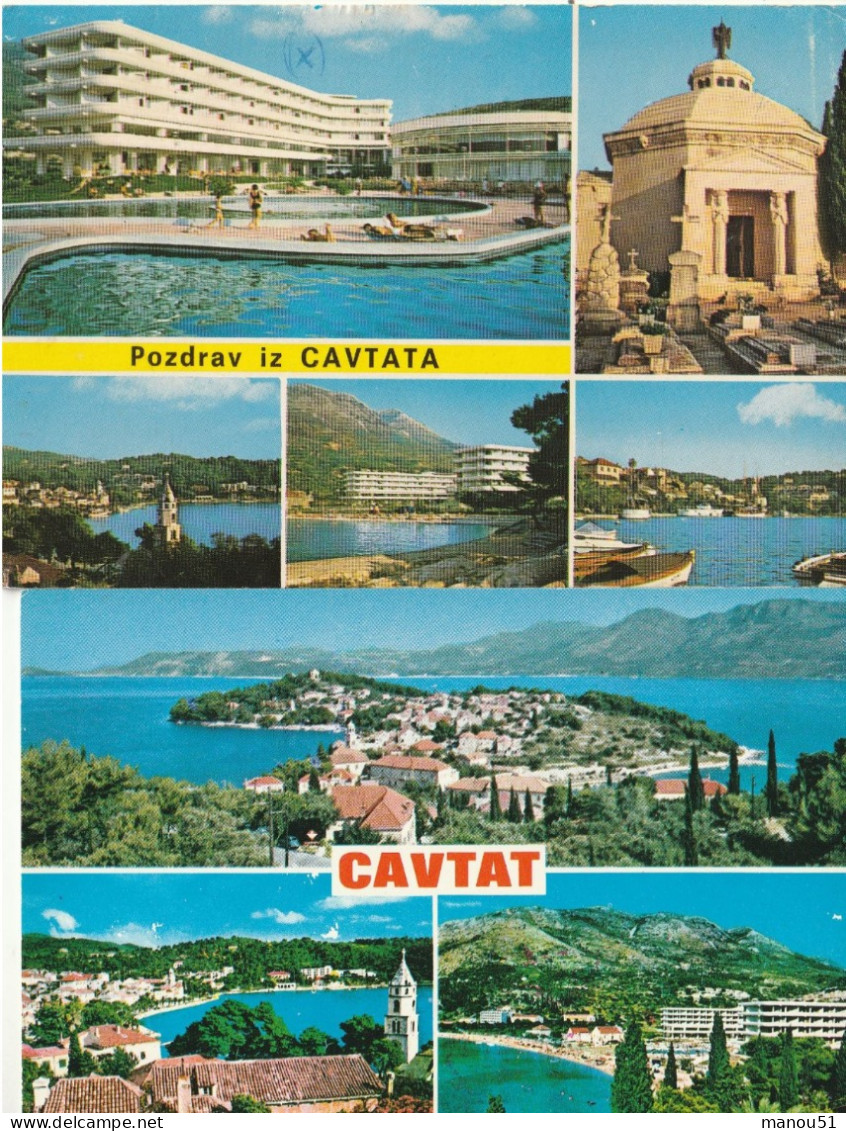 Yougoslavie - CAVTAT - 2 CP - Yugoslavia