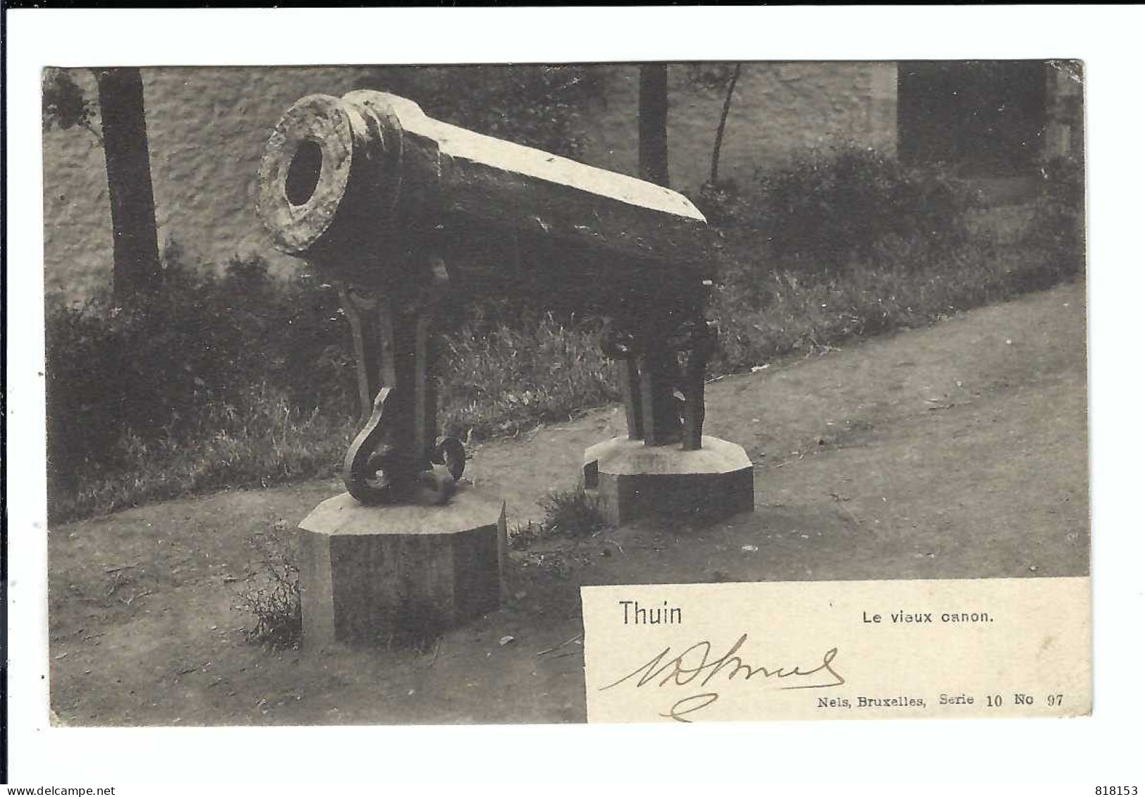 Thuin   Le Vieux Canon 1904 - Thuin