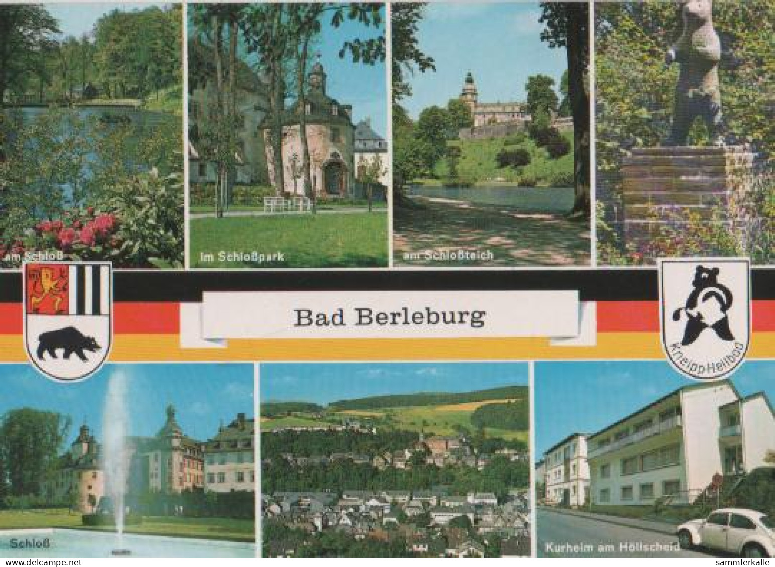 24812 - Bad Berleburg U.a. Schlossteich - Ca. 1985 - Bad Berleburg