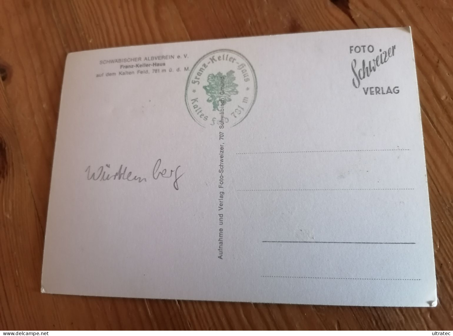 AK "Franz-Keller-Haus Schwäbischer Albverein" Schwäbisch Gmünd Schöne Postkarte   Gut Erhalten  Original Der Zeit - Schwaebisch Gmünd