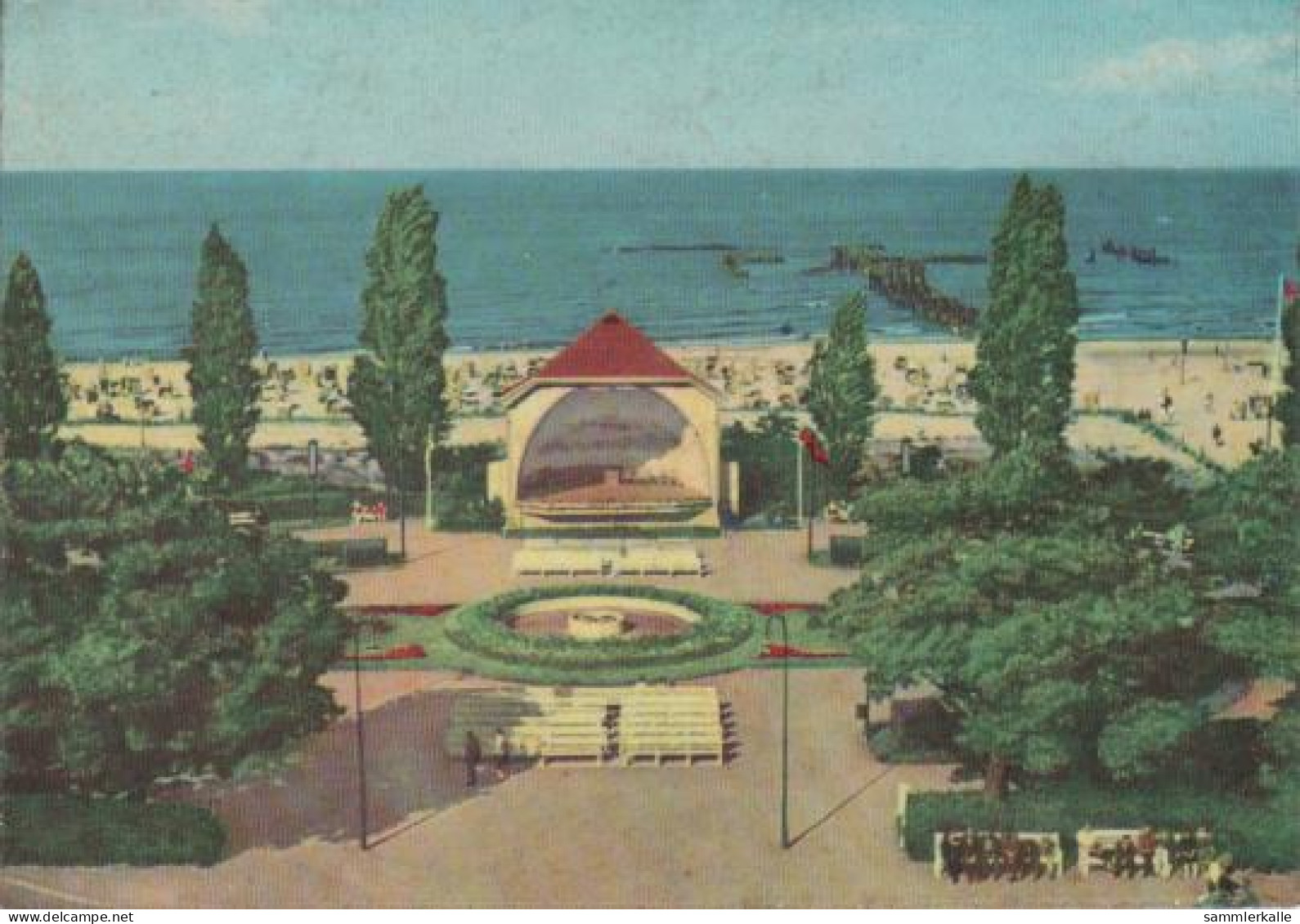 27 - Heringsdorf - Konzertplatz - Strand - See - 1963 - Oldenburg (Holstein)