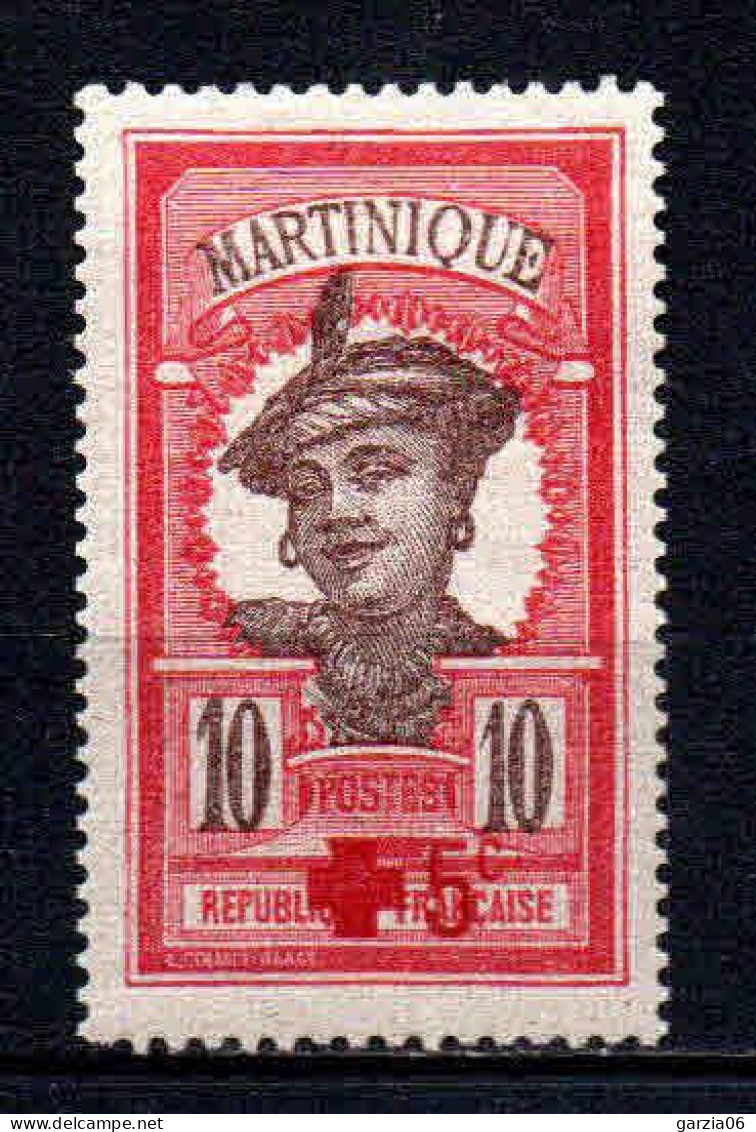 Martinique - 1915  - N° 82  - Neufs * - MLH - Neufs