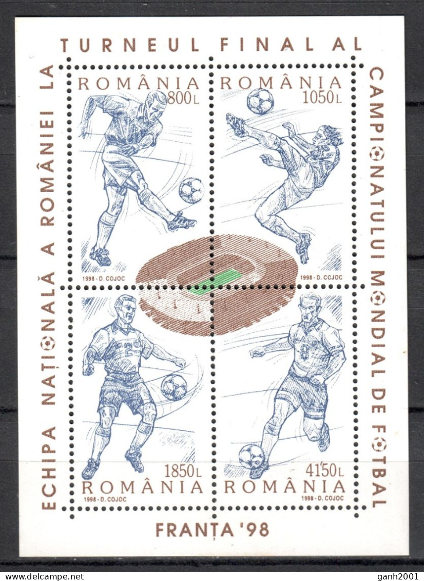 Romania 1998 Rumanía / Football FIFA World Championship France MNH Fútbol Copa Mundial / Cu21969  32-40 - 1998 – Frankreich