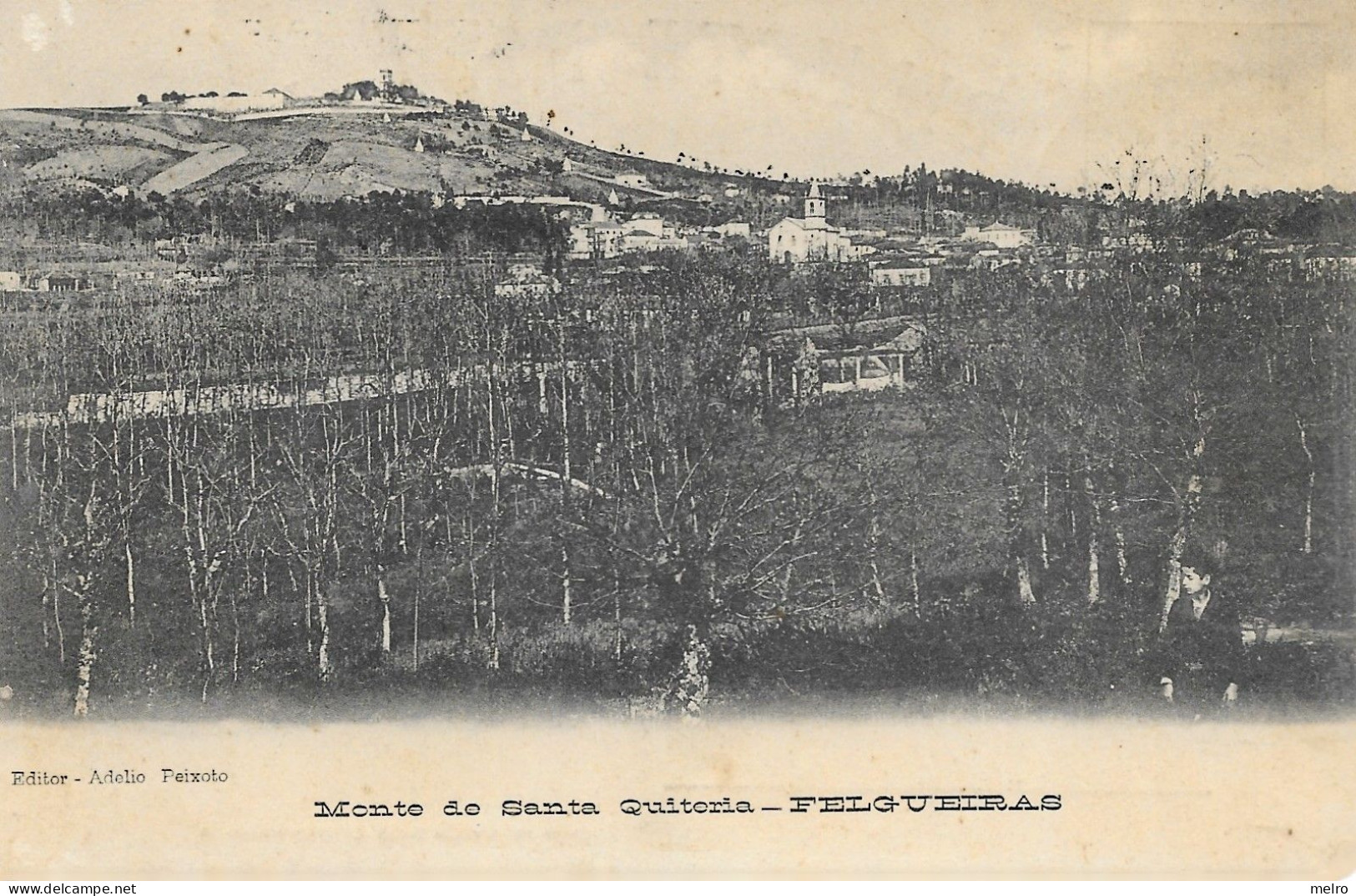 Portugal - FELGUEIRAS - Monte De Santa Quitéria- (Escrito Em 18/11/1904) Editor Adelino Peixoto - Porto