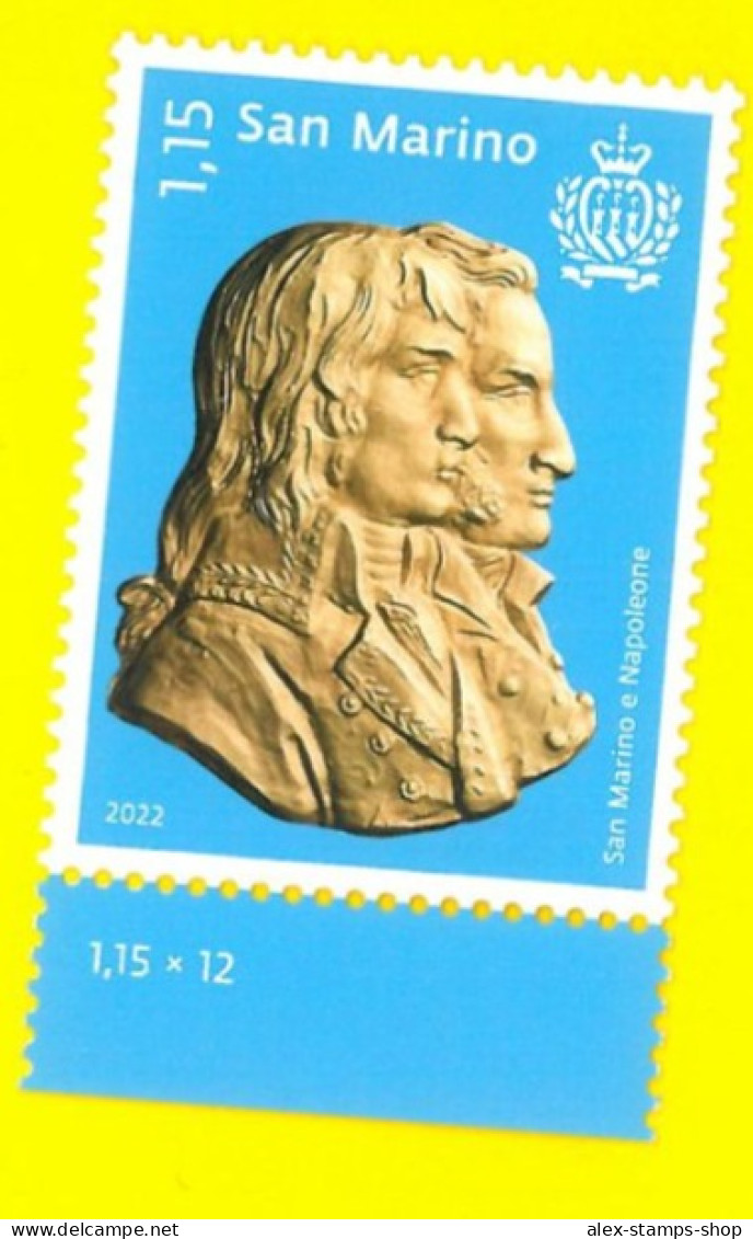 SAN MARINO 2022 Napoleone Bonaparte - New Stamp - Nuevos