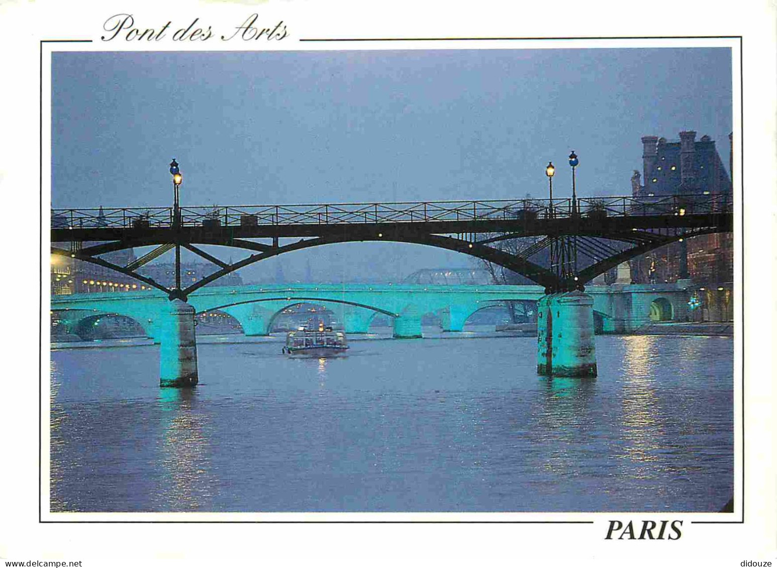 75 - Paris - Pont Des Arts - CPM - Voir Scans Recto-Verso - Bridges