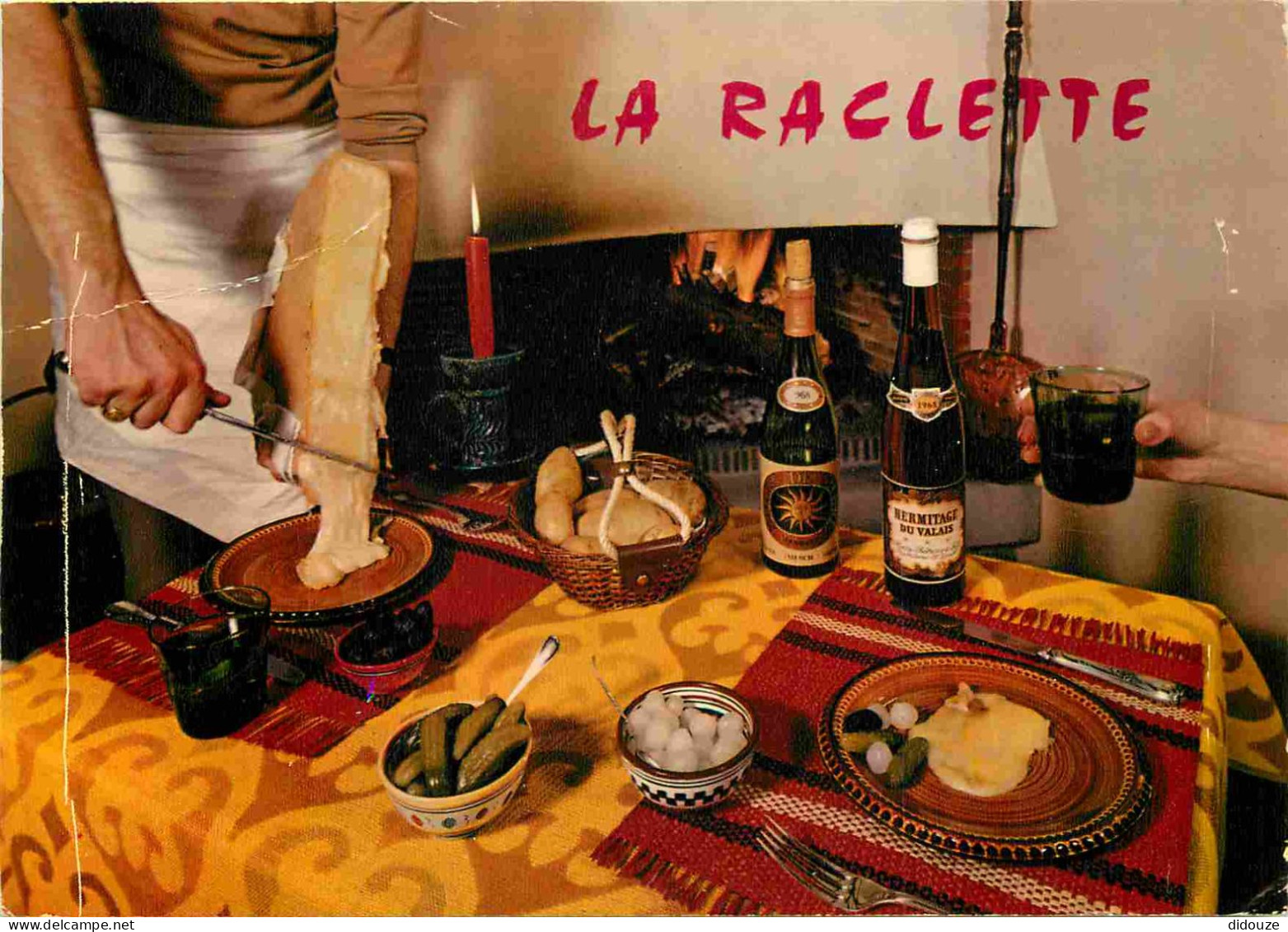 Recettes De Cuisine - Raclette - Gastronomie - CPM - Voir Scans Recto-Verso - Recettes (cuisine)