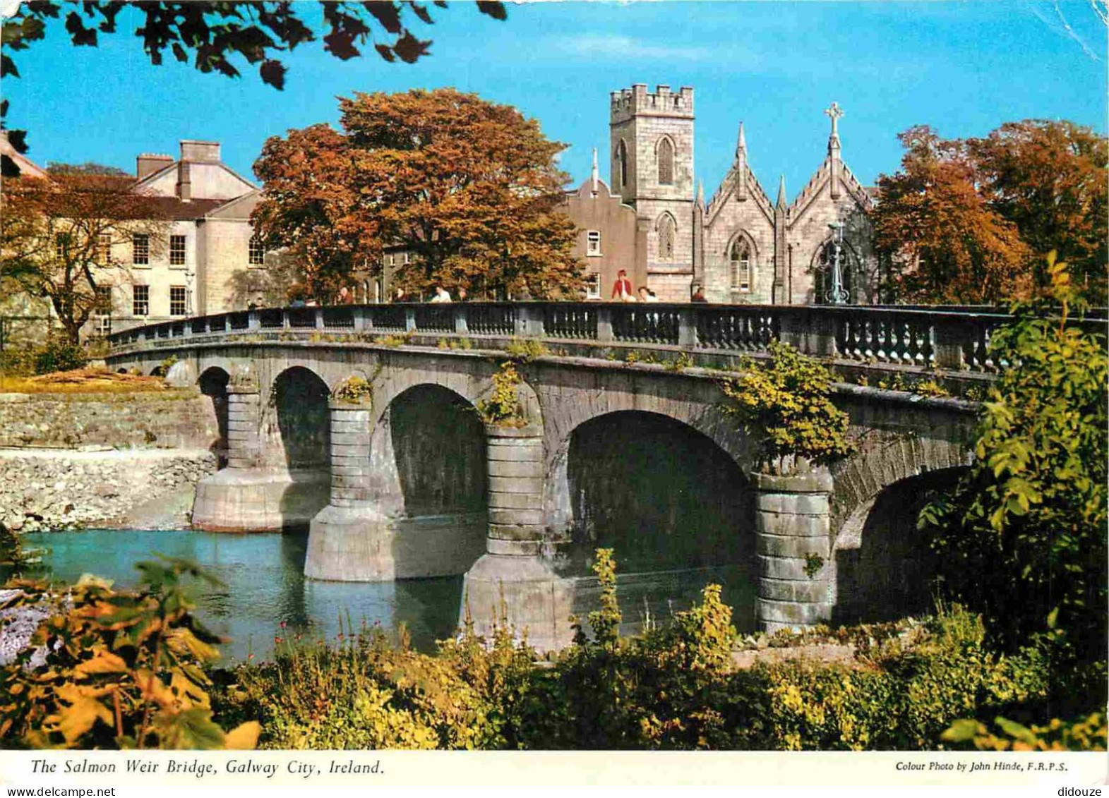 Irlande - Galway - Galway City - The Salmon Weir Bridge - CPM - Voir Scans Recto-Verso - Galway