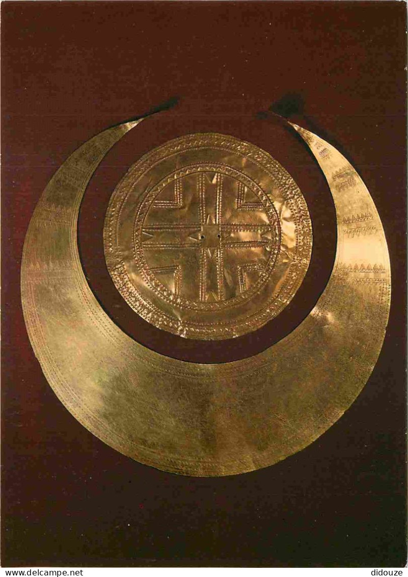 Irlande - Dublin - National Museum Of Ireland - Gold Lunula - Art Antiquité - CPM - Carte Neuve - Voir Scans Recto-Verso - Dublin