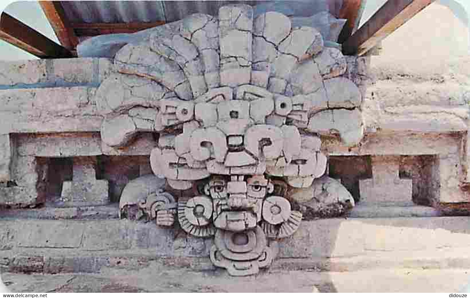 Mexique - Oaxaca - Mascaron En Las Ruinas De Lambiteyco - Antiquité Maya - Carte Neuve - CPM - Voir Scans Recto-Verso - Mexiko