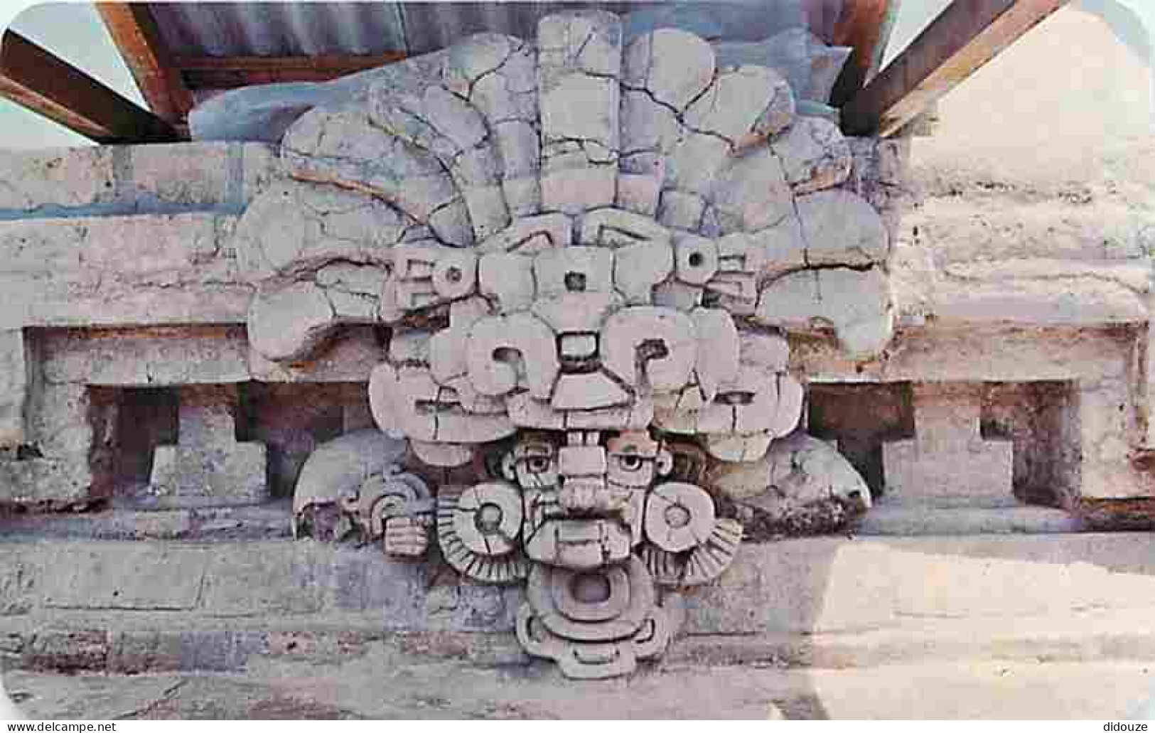 Mexique - Oaxaca - Mascaron En Las Ruinas De Lambiteyco - Antiquité Maya - Carte Neuve - CPM - Voir Scans Recto-Verso - Mexique