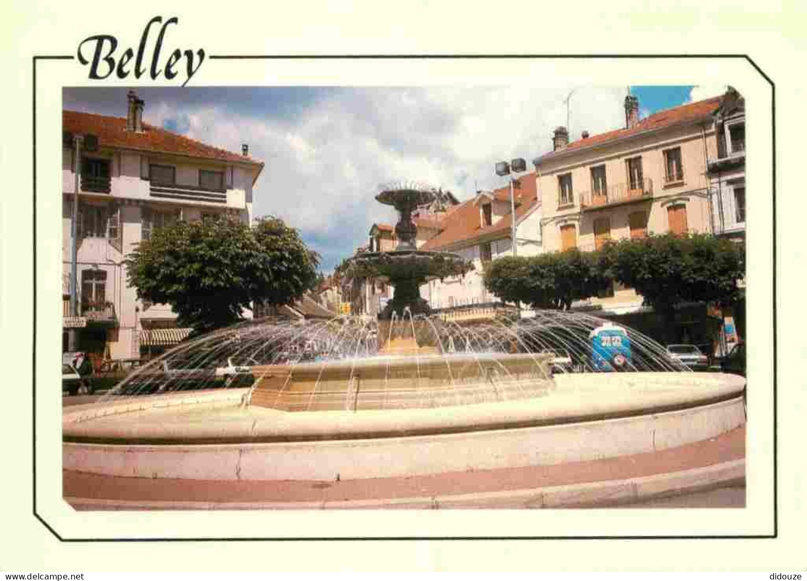 01 - Belley - Fontaine De La Place Des Terreaux - CPM - Voir Scans Recto-Verso - Belley