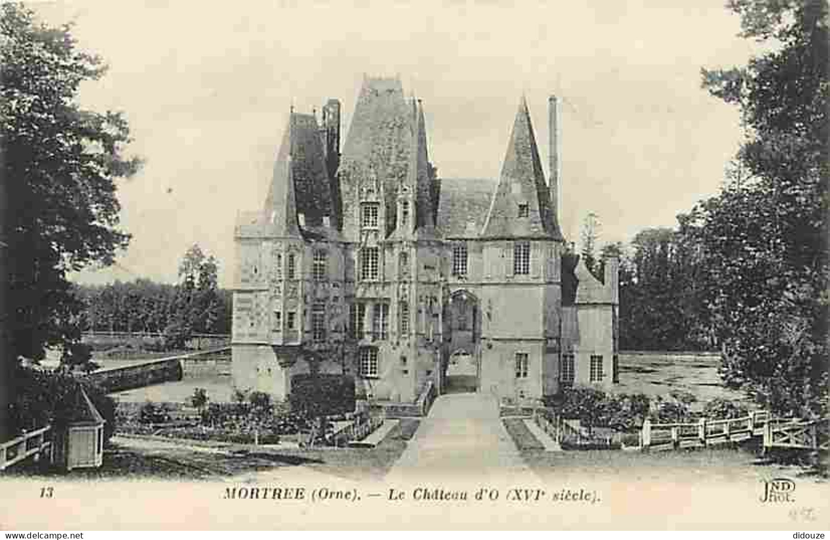 61 - Mortrée - Le Château D'O - CPA - Voir Scans Recto-Verso - Mortree