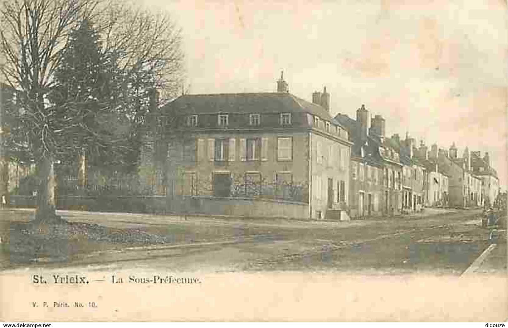 87 - Saint Yrieix - La Sous-Préfecture - Précurseur - Carte Neuve - CPA - Voir Scans Recto-Verso - Saint Yrieix La Perche