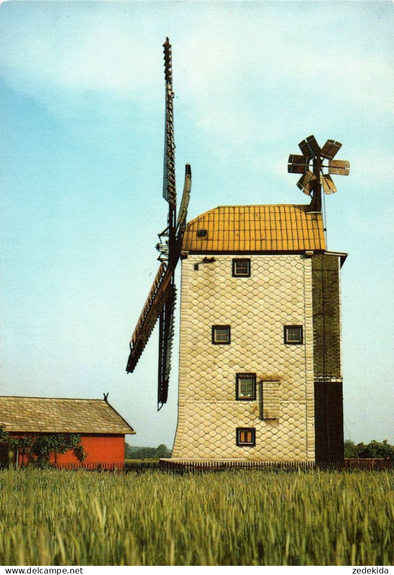 H1128 - TOP Saalow Paltrockwindmühle Bochwindmühle Windmühle - Bild Und Heimat Reichenbach - Windmühlen