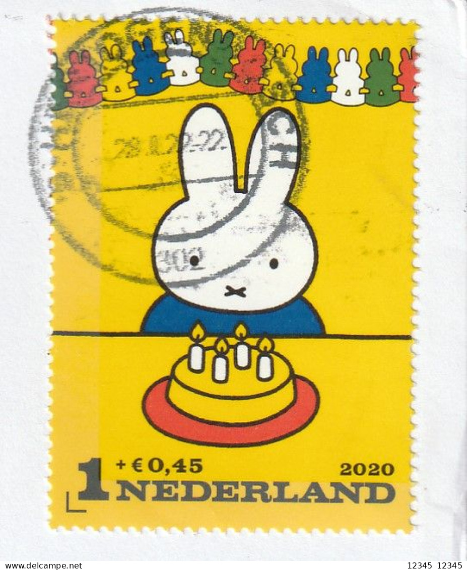 Nederland 2020, Gestempeld USED, Children Stamp, Nijntje, Dick Bruna - Gebraucht