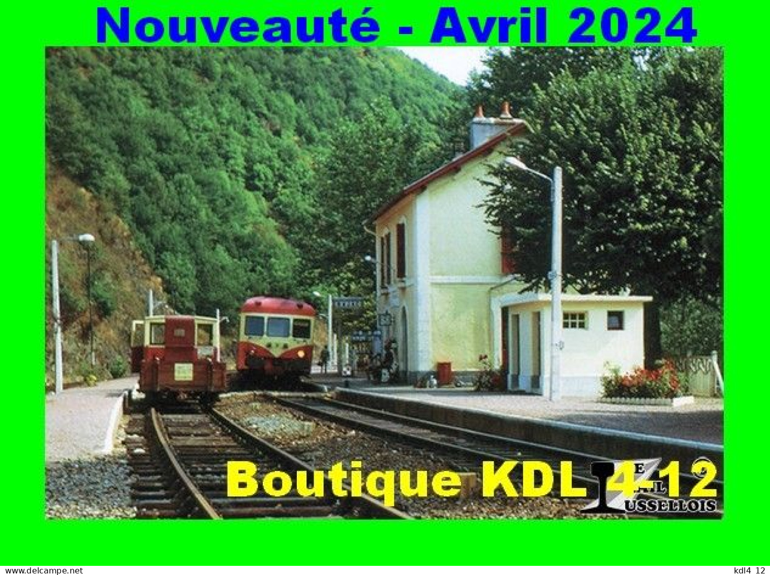 RU 2156 - Autorail X 2800 En Gare - NAJAC - Aveyron - SNCF - Gares - Avec Trains