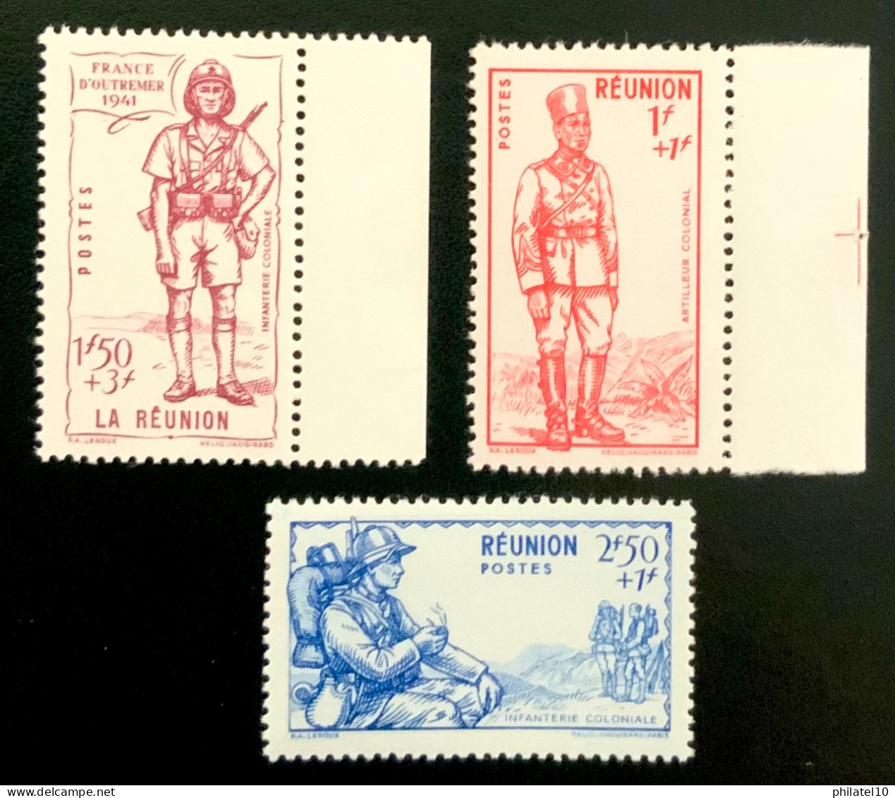 1941 REUNION DEFENSE DE L’EMPIRE - NEUF** - Unused Stamps