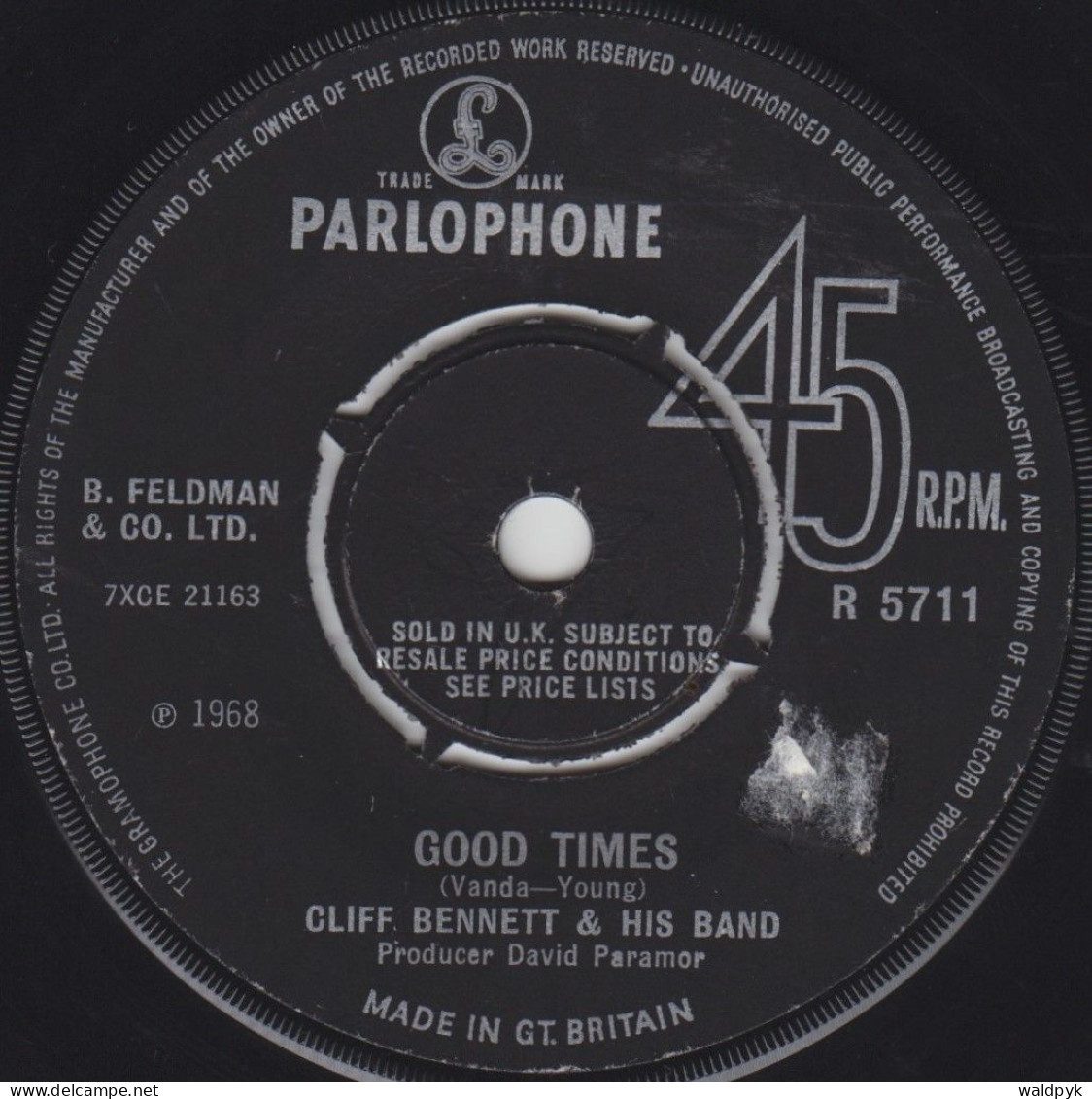 CLIFF BENNETT AND HIS BAND - Good Times - Autres - Musique Anglaise