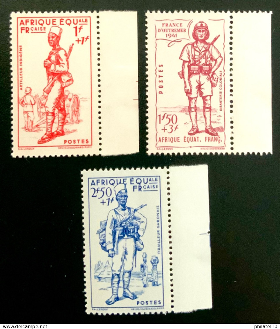 1941 AFRIQUE EQUATORIAL FRANCAISE DEFENSE DE L’EMPIRE - NEUF** - Unused Stamps
