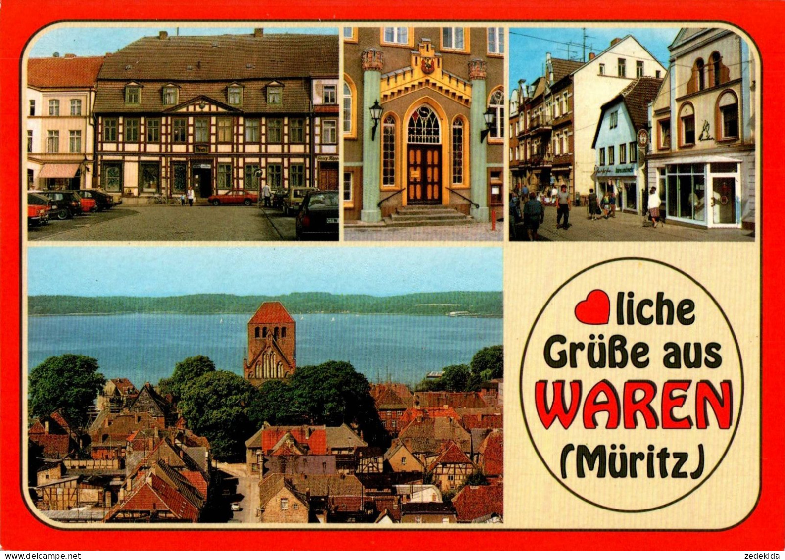 H1137 - TOP Waren Müritz - Bild Und Heimat Reichenbach Qualitätskarte - Waren (Mueritz)