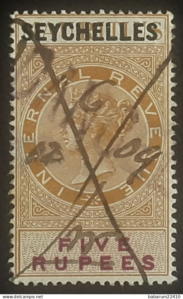 Internal Revenue 1898 - Seychelles (...-1976)