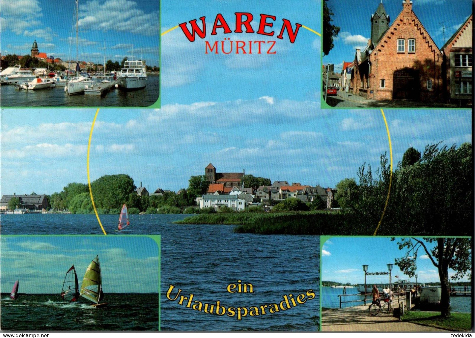 H1138 - TOP Waren Müritz - Bild Und Heimat Reichenbach Qualitätskarte - Waren (Mueritz)