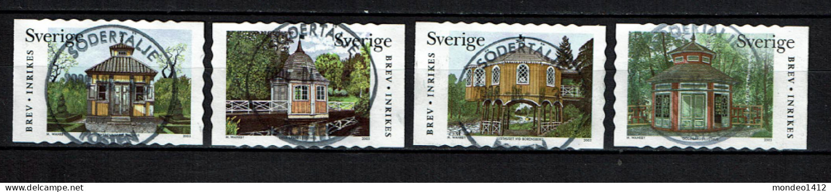 Sweden 2003 - Architecture  - Used - Oblitérés