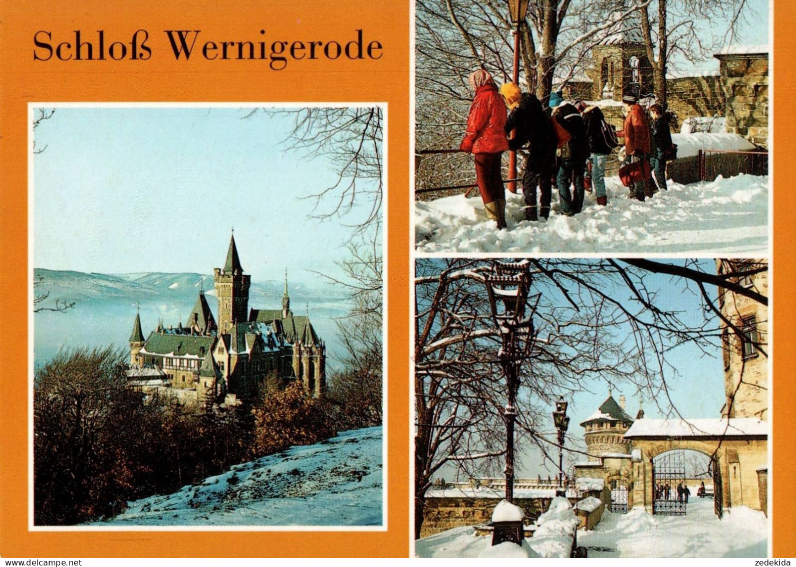 H1139 - TOP Wernigerode Schloß - Bild Und Heimat Reichenbach Qualitätskarte - Wernigerode