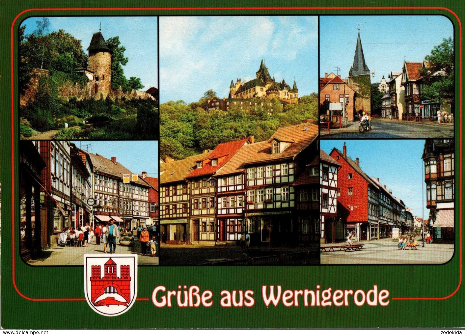 H1140 - TOP Wernigerode Schloß - Bild Und Heimat Reichenbach Qualitätskarte - Wernigerode