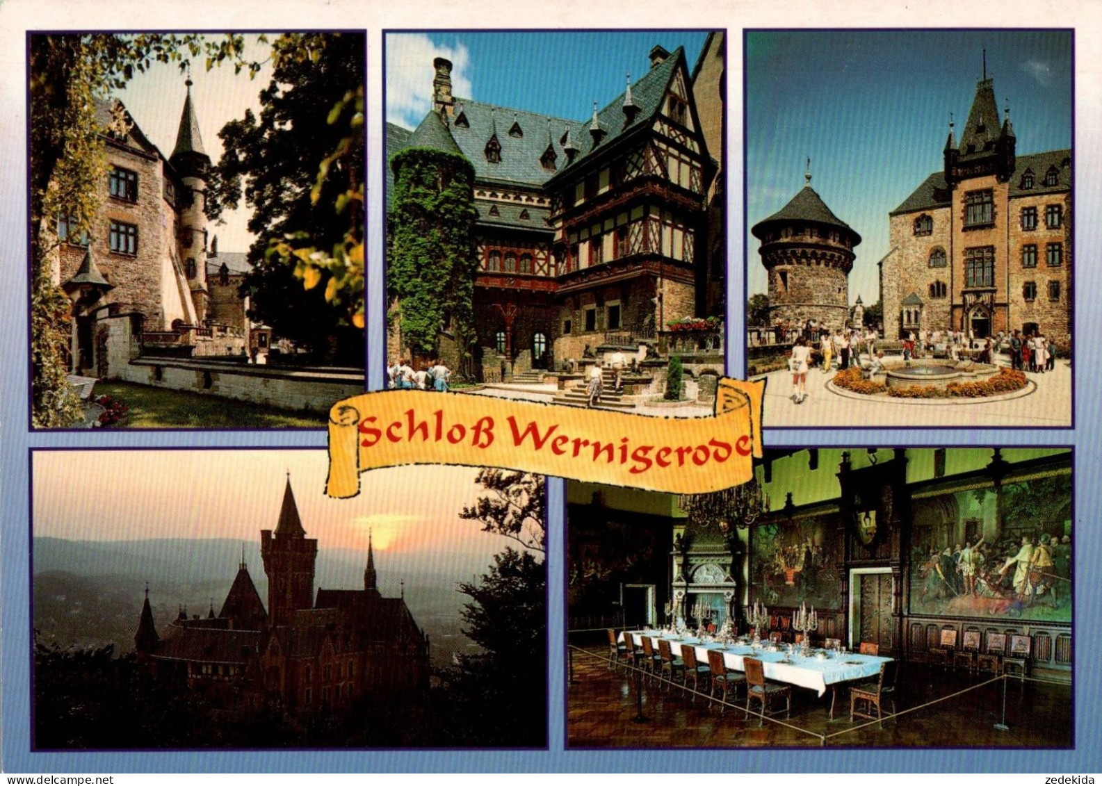 H1142 - TOP Wernigerode Schloß - Bild Und Heimat Reichenbach Qualitätskarte - Wernigerode