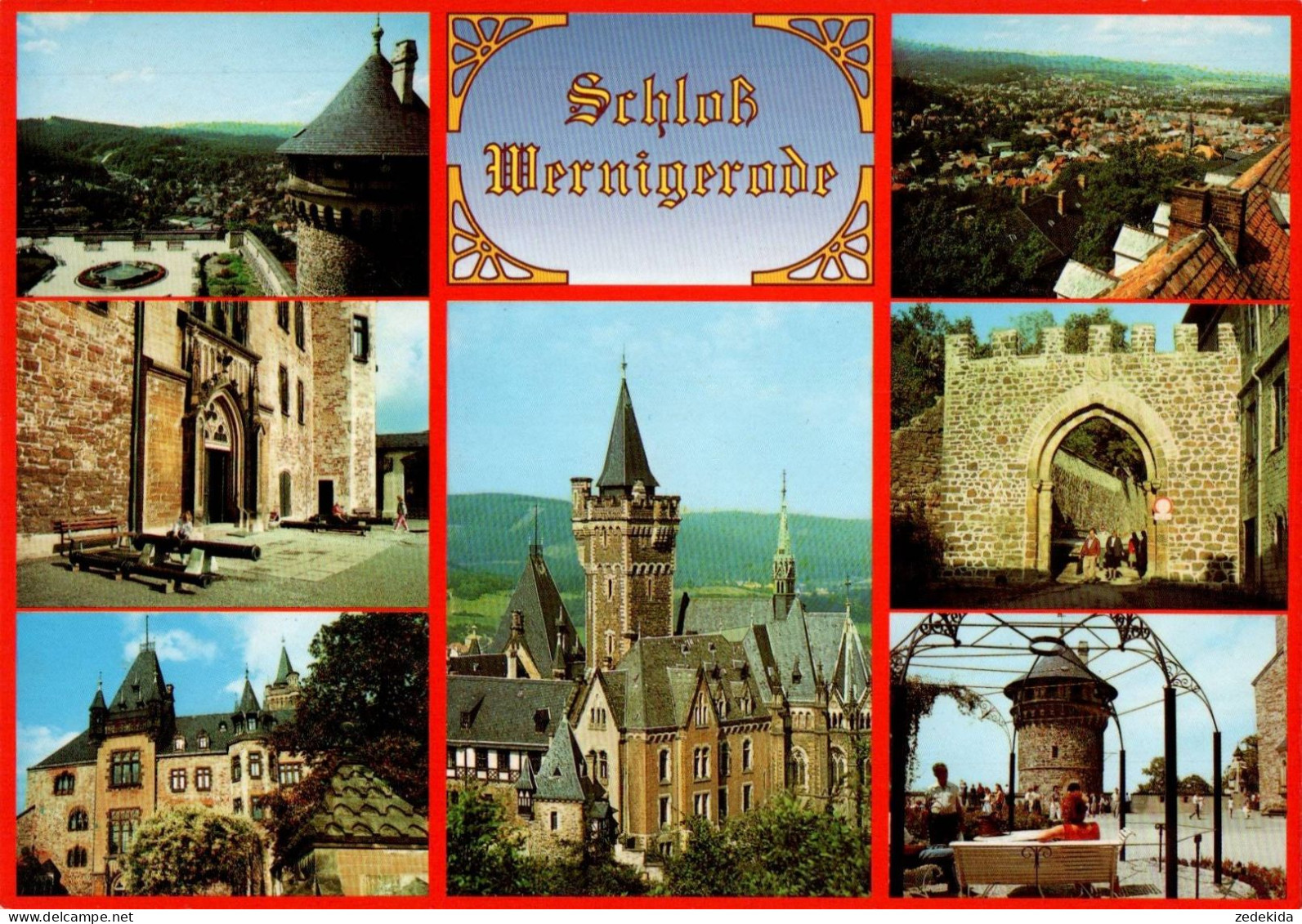 H1143 - TOP Wernigerode Schloß - Bild Und Heimat Reichenbach Qualitätskarte - Wernigerode