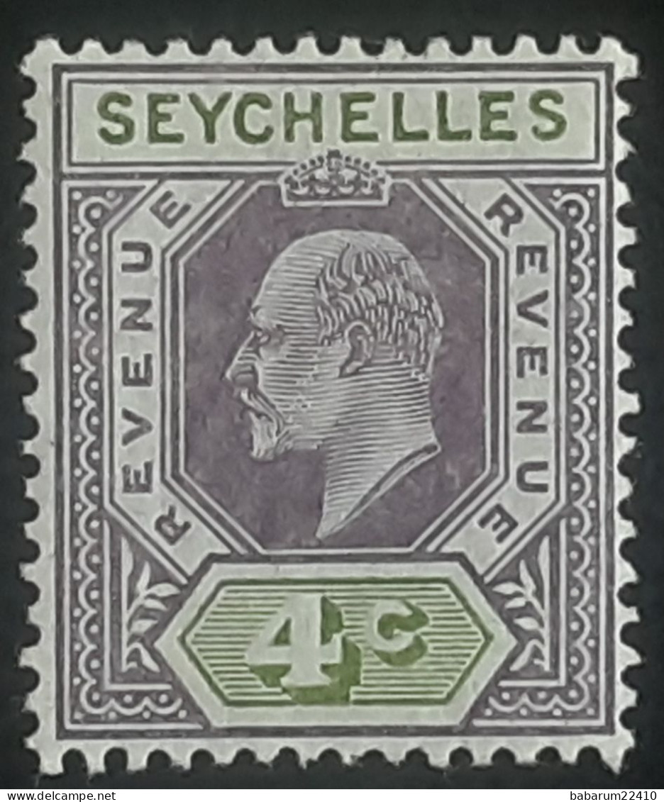 Revenue  1907 Neuf - Seychelles (...-1976)