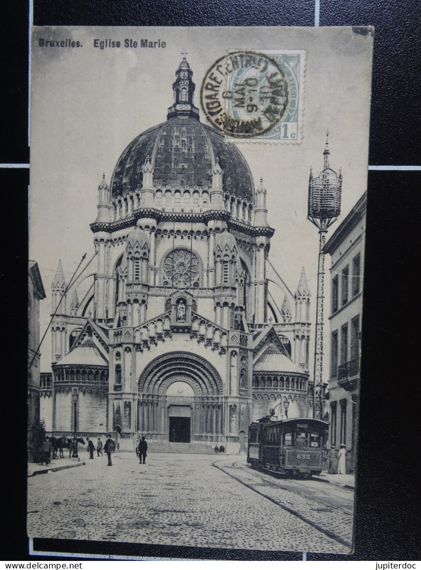 Bruxelles Eglise Ste Marie (tram) - Nahverkehr, Oberirdisch