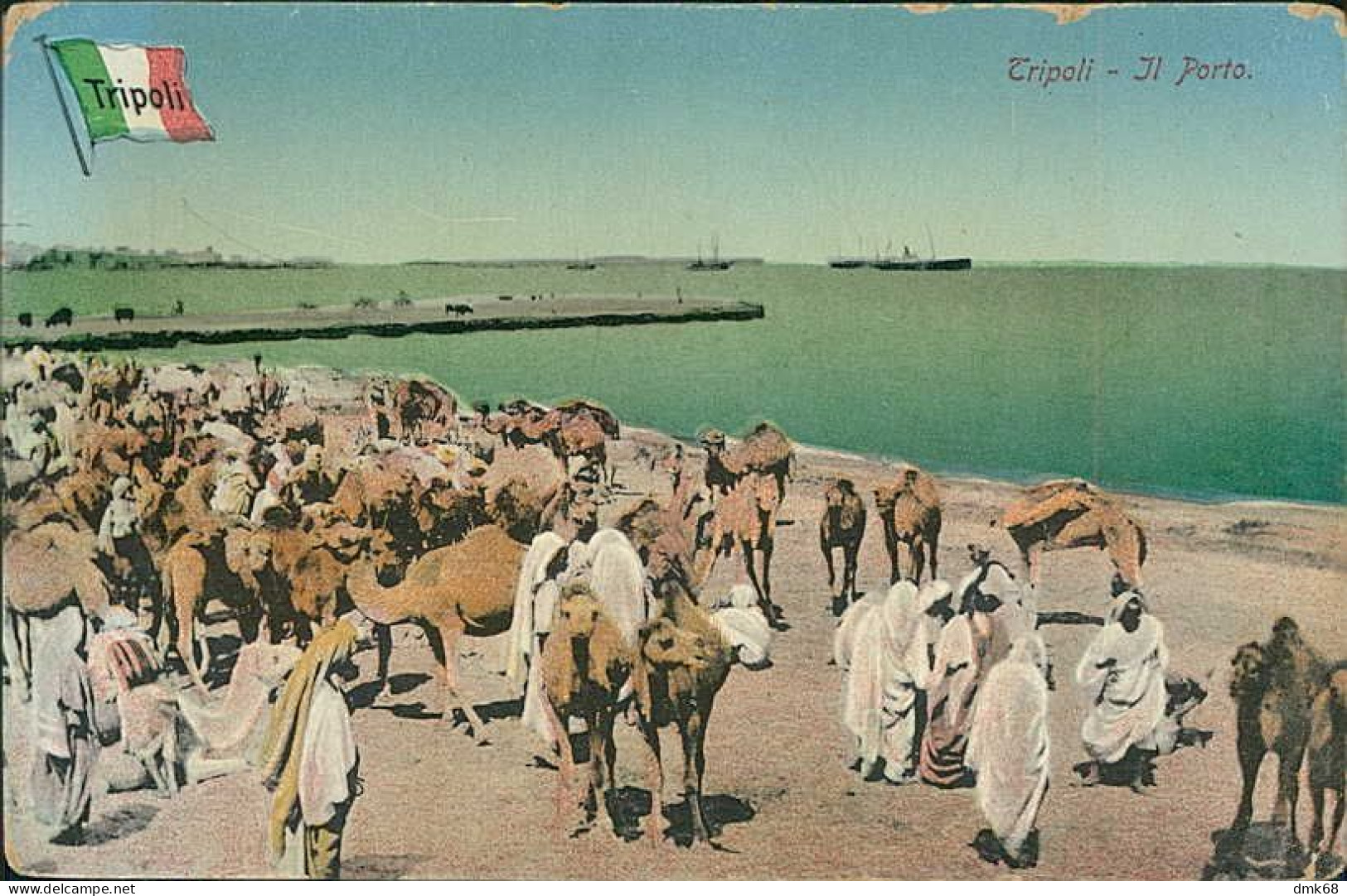 LIBIA / LIBYA - TRIPOLI - IL PORTO - 1910s (12448) - Libye