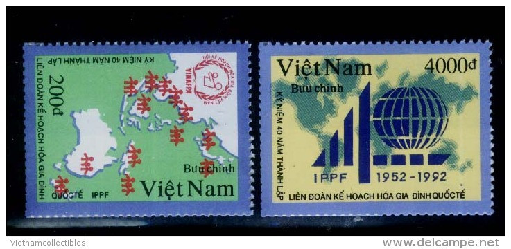 Vietnam Viet Nam MNH Perf Stamps 1992 : 40th Anniversary Of International Planned Parenthood Federation (Ms653) - Viêt-Nam