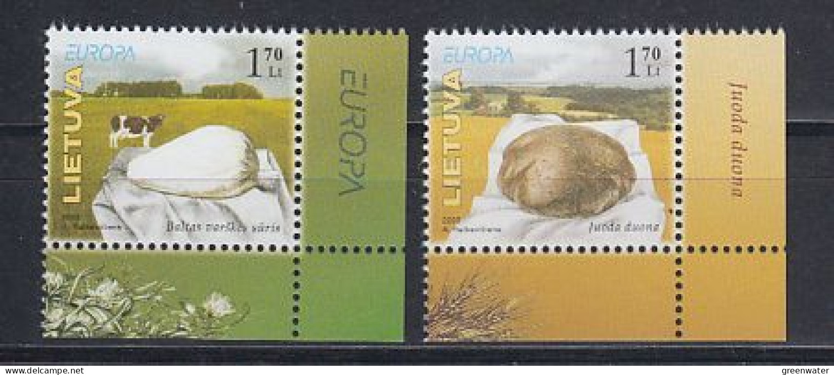 Europa Cept 2005 Lithuania  2v (corners) ** Mnh (59513C) - 2005