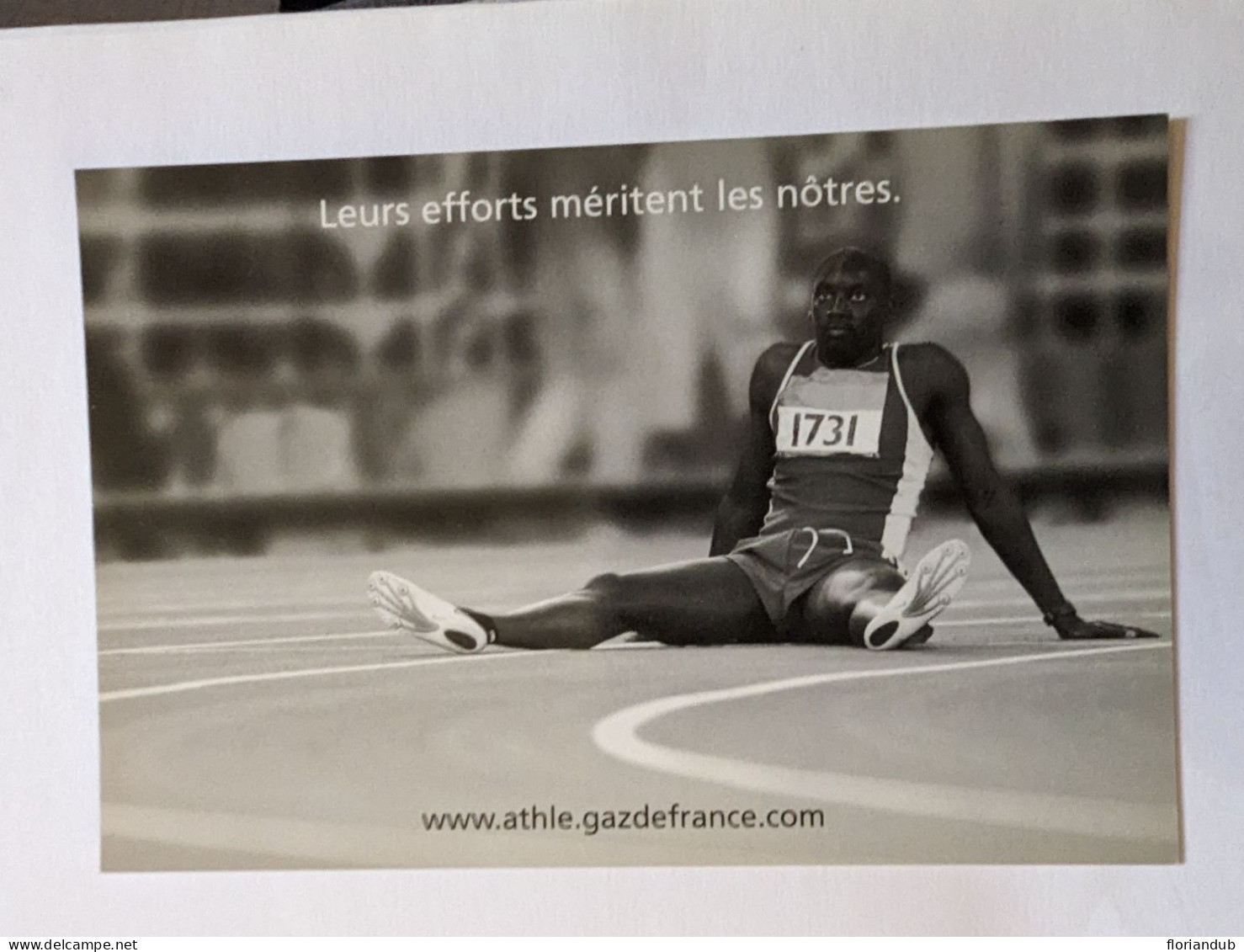 CP - Athlétisme Gaz De France Ladji Doucouré - Athlétisme