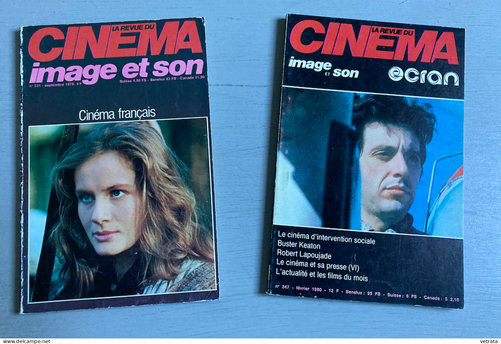 9 N° De La Revue Du Cinéma Image & Son (1978/81) = N°331/347/349/353/350/352/357/361 & 364 - Cinema