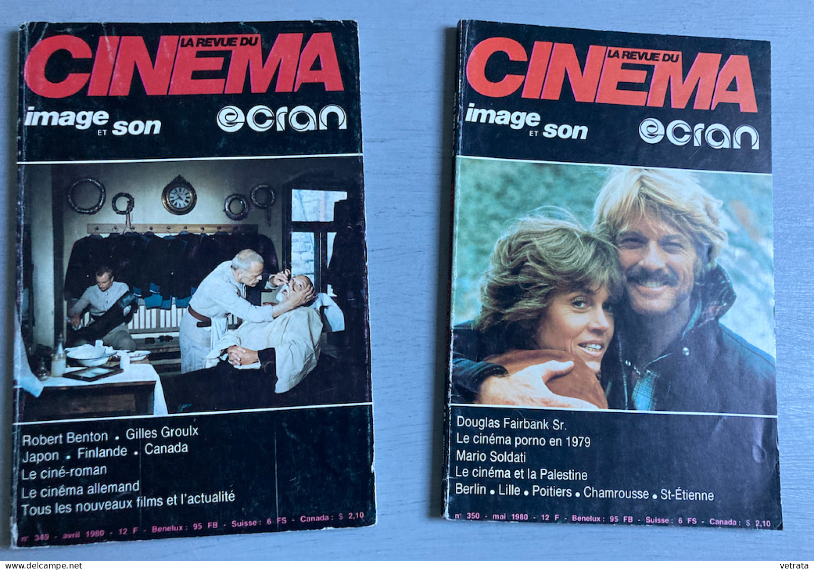 9 N° De La Revue Du Cinéma Image & Son (1978/81) = N°331/347/349/353/350/352/357/361 & 364 - Cinéma