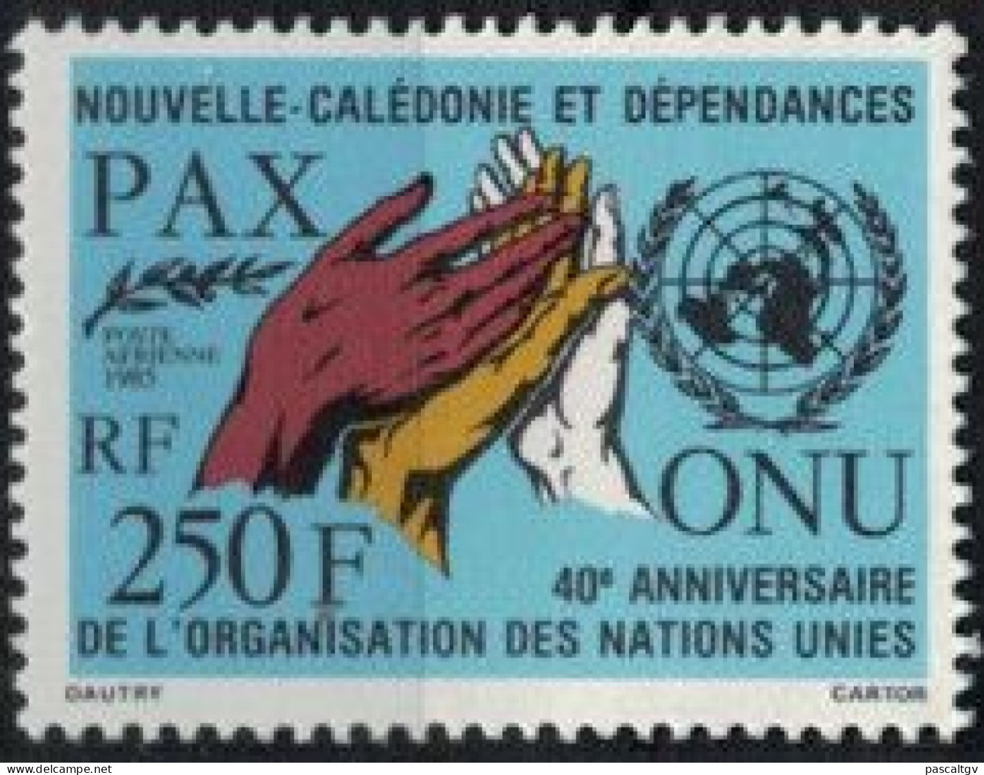 Nouvelle Calédonie - 1985 - PA N° 248  ** - Ungebraucht