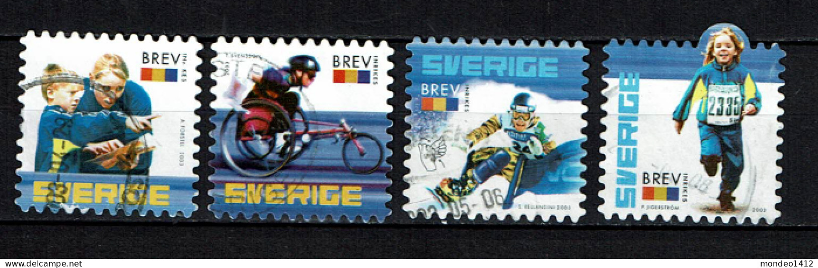 Sweden 2003 - Anniversary Of The Swedish Sports Federation  - Used - Used Stamps