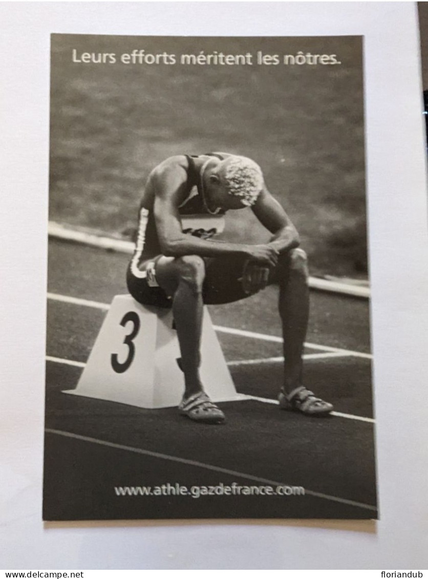 CP - Athlétisme Gaz De France Marc Raquil - Atletismo