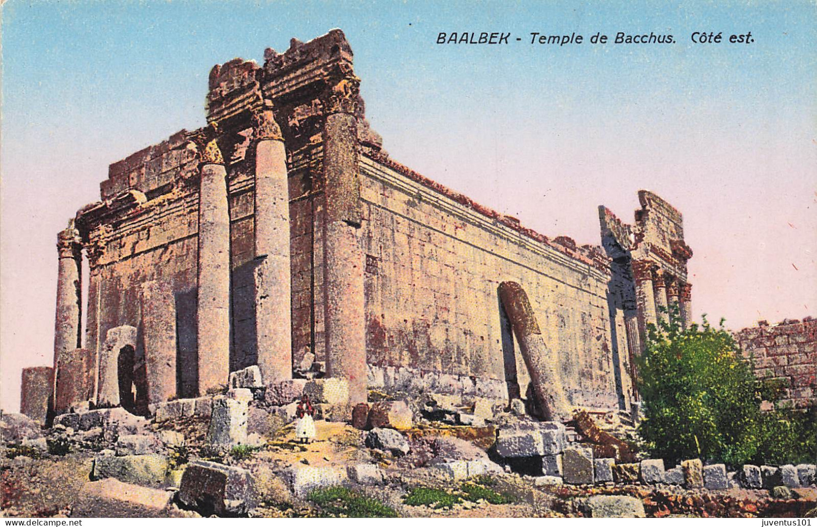 CPA Baalbeck-Temple De Bacchus     L2847 - Libano