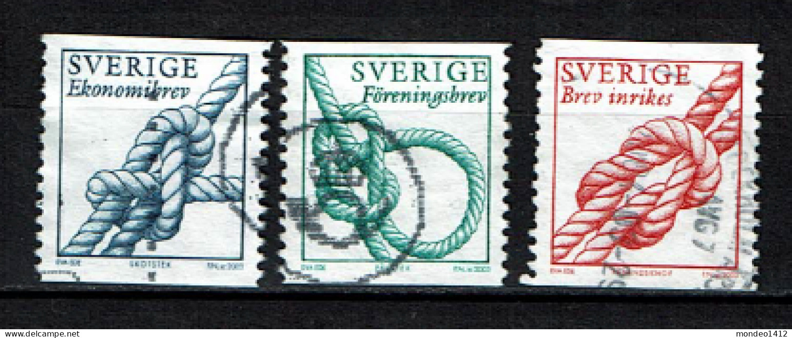 Sweden 2003 - Knots, Seemannsknoten, Noeuds  - Used - Used Stamps