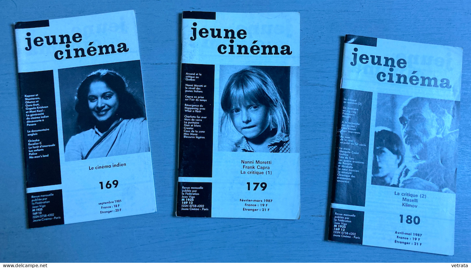 13 N° De Jeune Cinéma (Revue De La Fédération Jean Vigo-1970/94) = N°44/71/83/169/179/180/181/182/186/189/190/201 & 227 - Cinéma